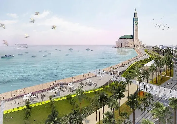 Appartement Sur Bd La Corniche Luxury House With Garden Close To Beach
